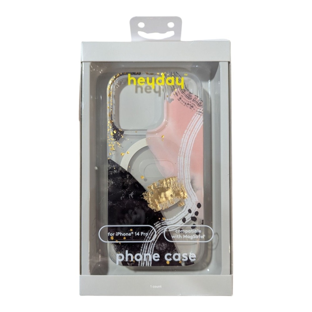 M8. Heyday Phone Case for Apple iPhone 14 Pro - Abstract Marble (Open Box)